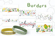 Science for kids watercolor clip art, an Object Illustration by DemiLena (Thumbnail 14 of 18)
