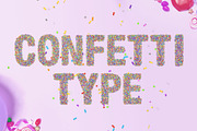 Confetti Type, an Object Graphic by Design Assets (Thumbnail 1 of 8)