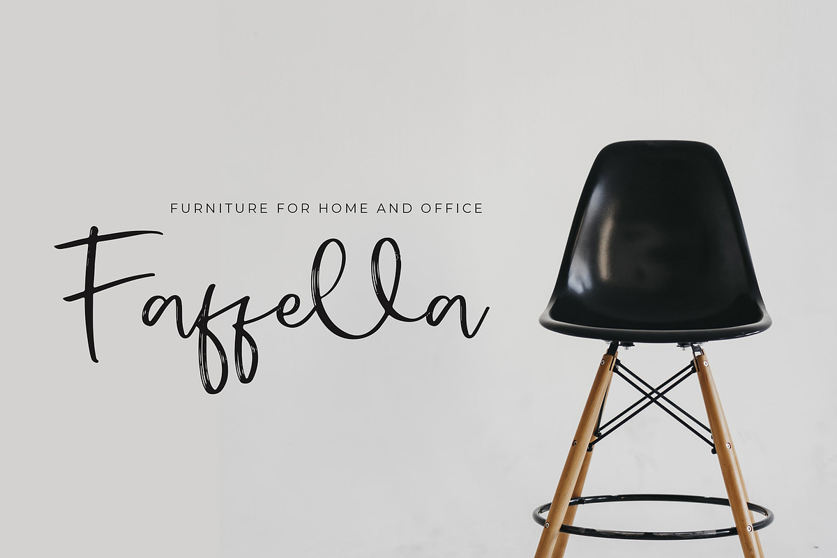 Pabbiolla Modern Script Font, a Script Font by Giant Design (Photo 2 of 10)