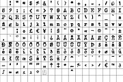 1913 Typewriter Carbon Set, a Slab Serif Font by GLC Foundry (Thumbnail 3 of 4)