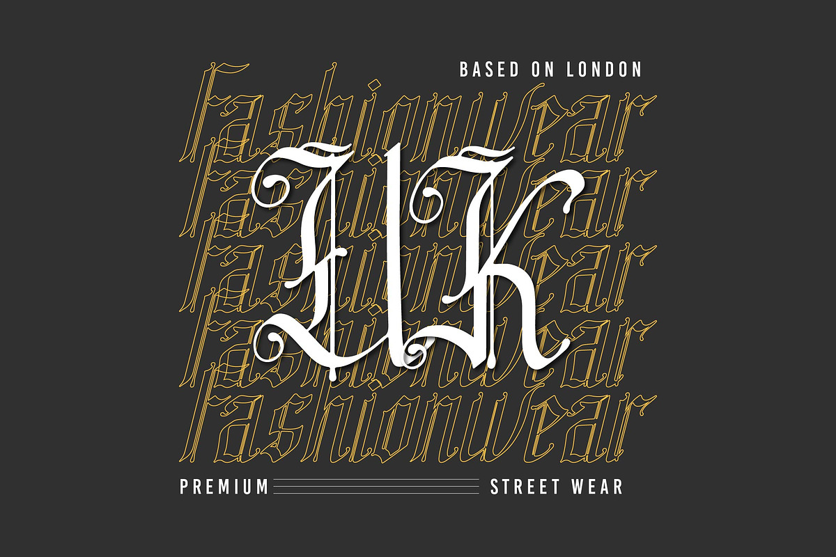 Belingal | Classic Blackletter, a Blackletter Font by Denustudios (Photo 4 of 14)