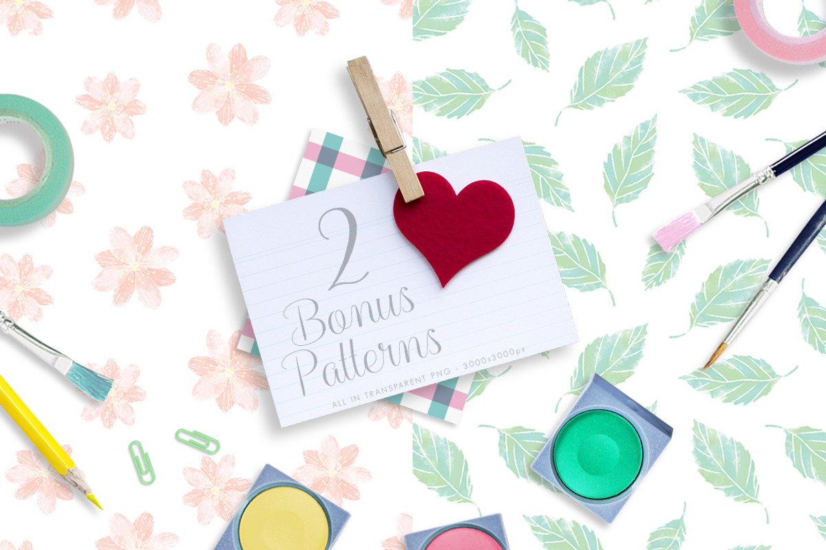 Gentle Spring Bloom & Monograms, an Illustration by Euonia Meraki (Photo 6 of 11)
