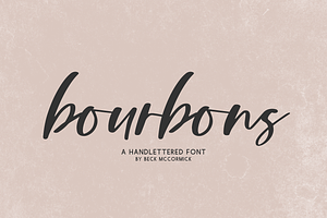 Bourbons Script