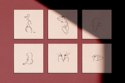 Female Figures Line Drawings, a Person Illustration by Delightful Design (Thumbnail 5 of 6)
