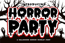 Horror Party Font