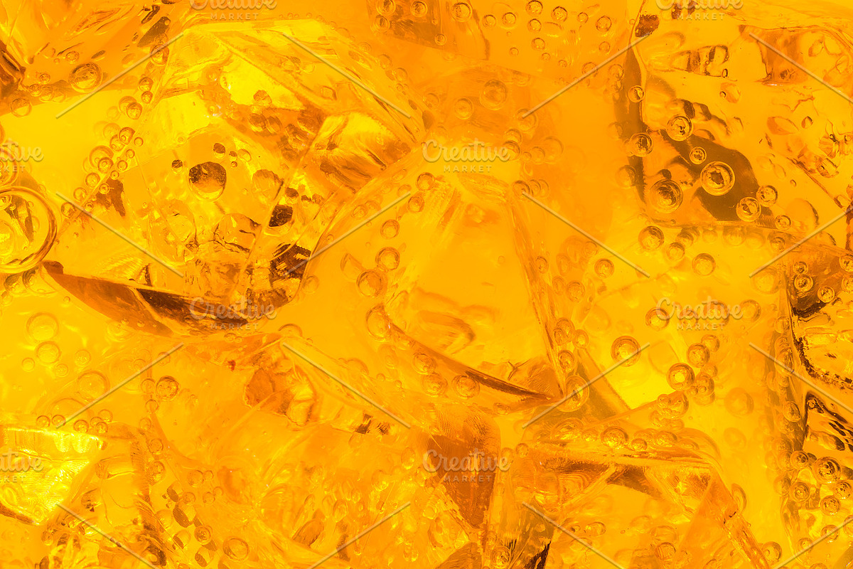 3 in 1 - Ice cubes in orange juice, a Food & Drink Photo by Beerlogoff (Photo 3 of 3)