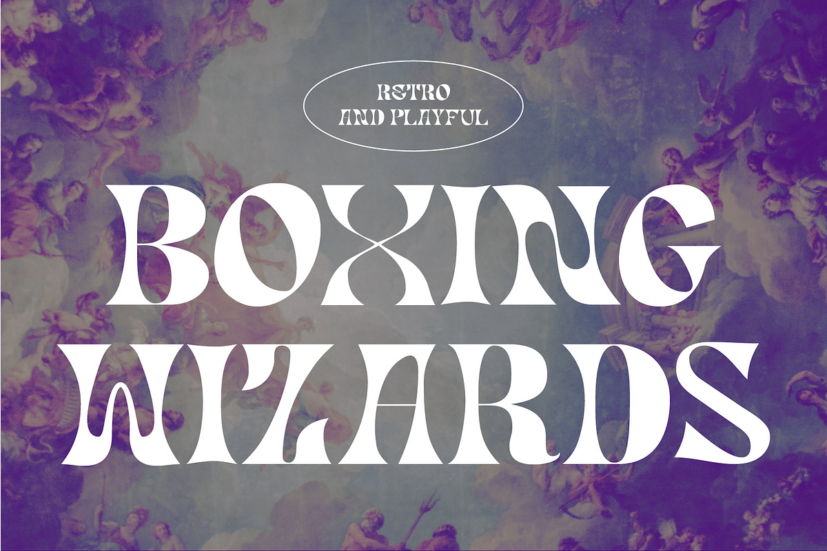 Moonglade | Retro Display Font, a Serif Font by Beveled Design Co. (Photo 4 of 11)