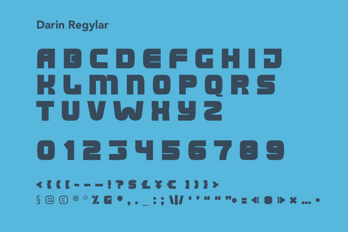 Darin colored and regular font, a Font by kaer_shop (Photo 10 of 11)