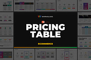 Pricing Table PowerPoint Templates, a Presentation Template by Warna Works (Thumbnail 2 of 10)