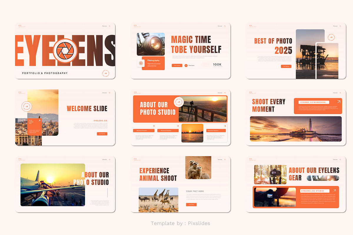 Portfolio & Photography Keynote, a Presentation Template by Pixslides (Photo 2 of 5)