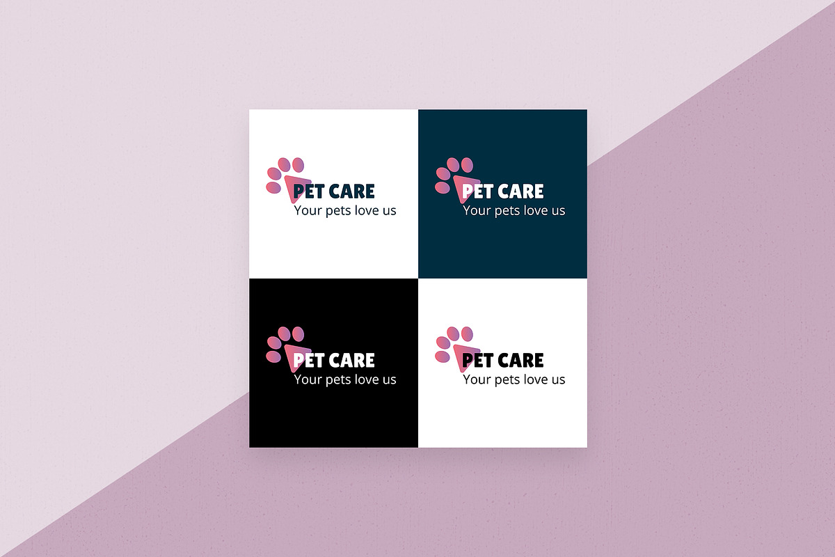 Pet Grooming Care Logo, a Branding & Logo Template by TemplatesNow! (Photo 2 of 6)