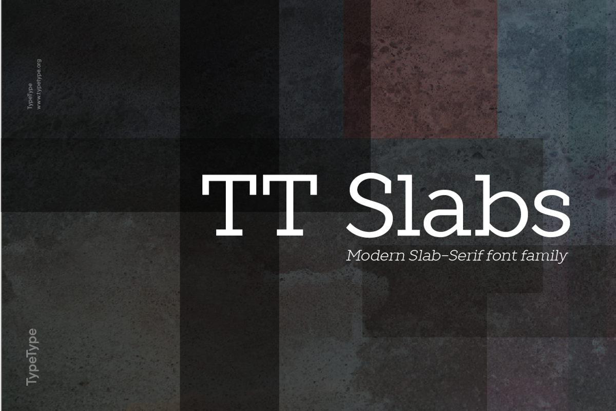 TT Slabs, a Slab Serif Font by TypeType (Photo 1 of 5)