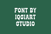 Kroned - Sports Slab Serif Font, a Slab Serif Font by Iqsiart Studio (Thumbnail 5 of 8)