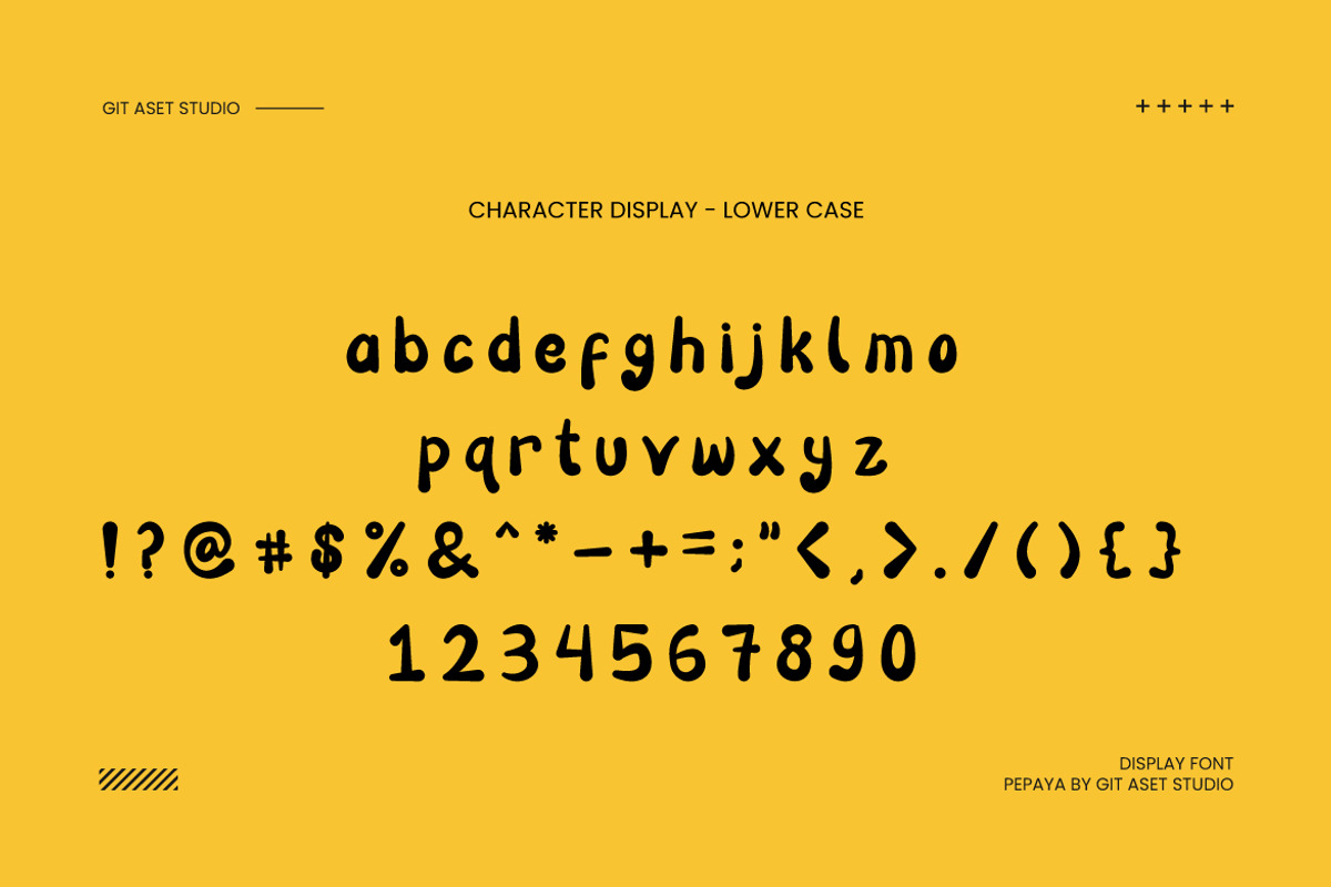Pepaya - Display Playful Font, a Handwritten Font by gitasetstudio (Photo 3 of 6)