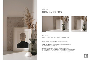 Video&Photo Frame Mockups