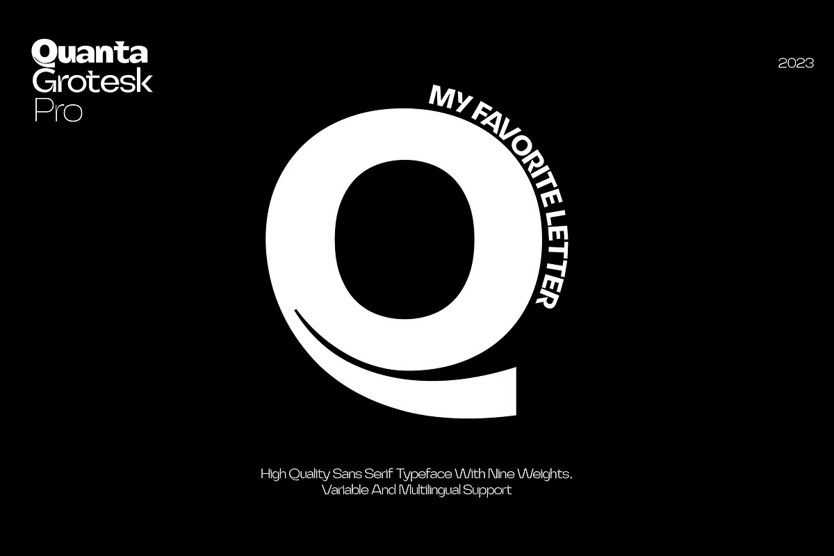 Quanta Grotesk Pro, a Sans Serif Font by Typhex (Photo 11 of 11)