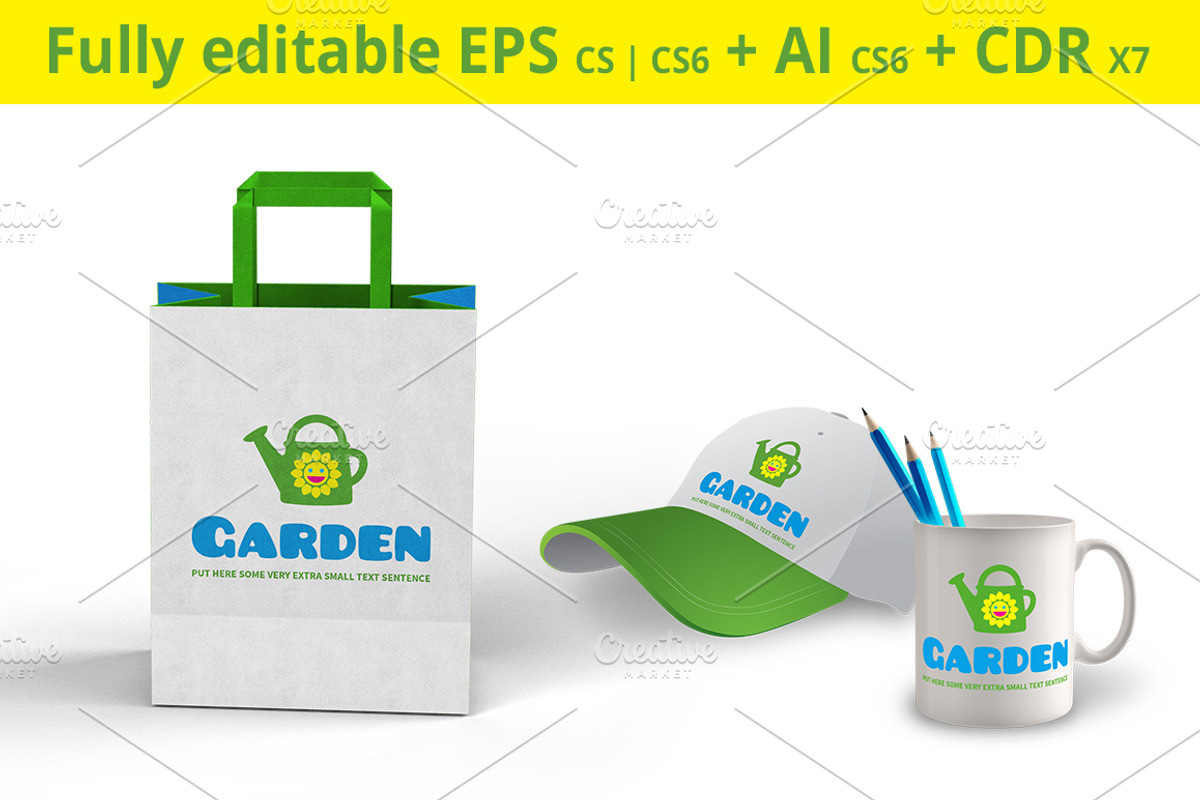 Garden Logo, a Branding & Logo Template by Designoo (Photo 3 of 6)