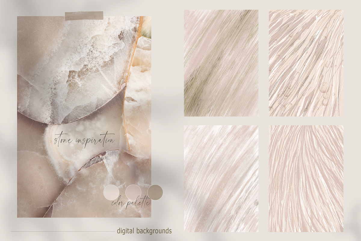 SALE! Abstract backgrounds, a Texture Graphic by Tiana Geo (Photo 3 of 11)