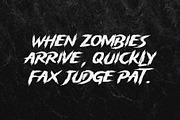 Storm Gust - Horror Font, a Handwritten Font by HanzelSpace Studio (Thumbnail 3 of 6)
