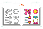 Beauty Stuff Coloring Book, a Decorative Illustration by Design Station (Thumbnail 5 of 7)