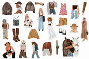 Cowgirl aesthetics, an Object Graphic by divanovskaya_nv (Thumbnail 5 of 14)