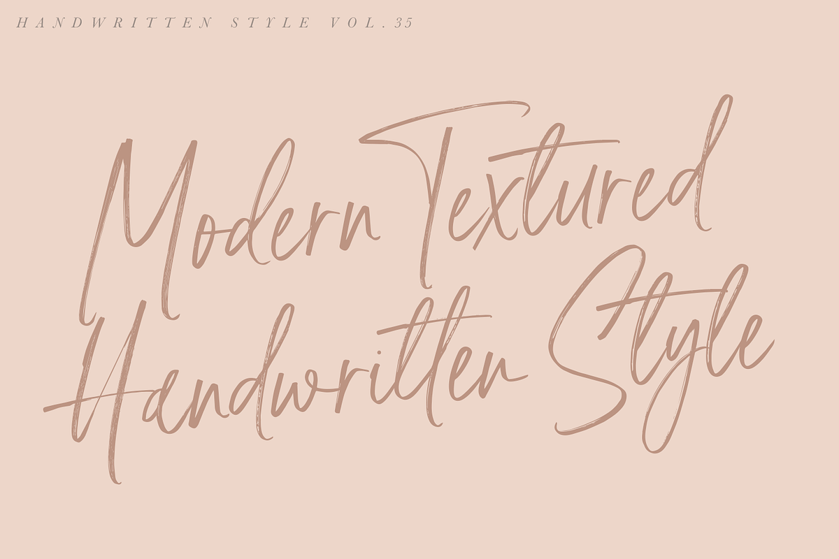 Neutral Autumn - Handwritten Font, a Script Font by Megi Satyo Widodo (Photo 3 of 17)
