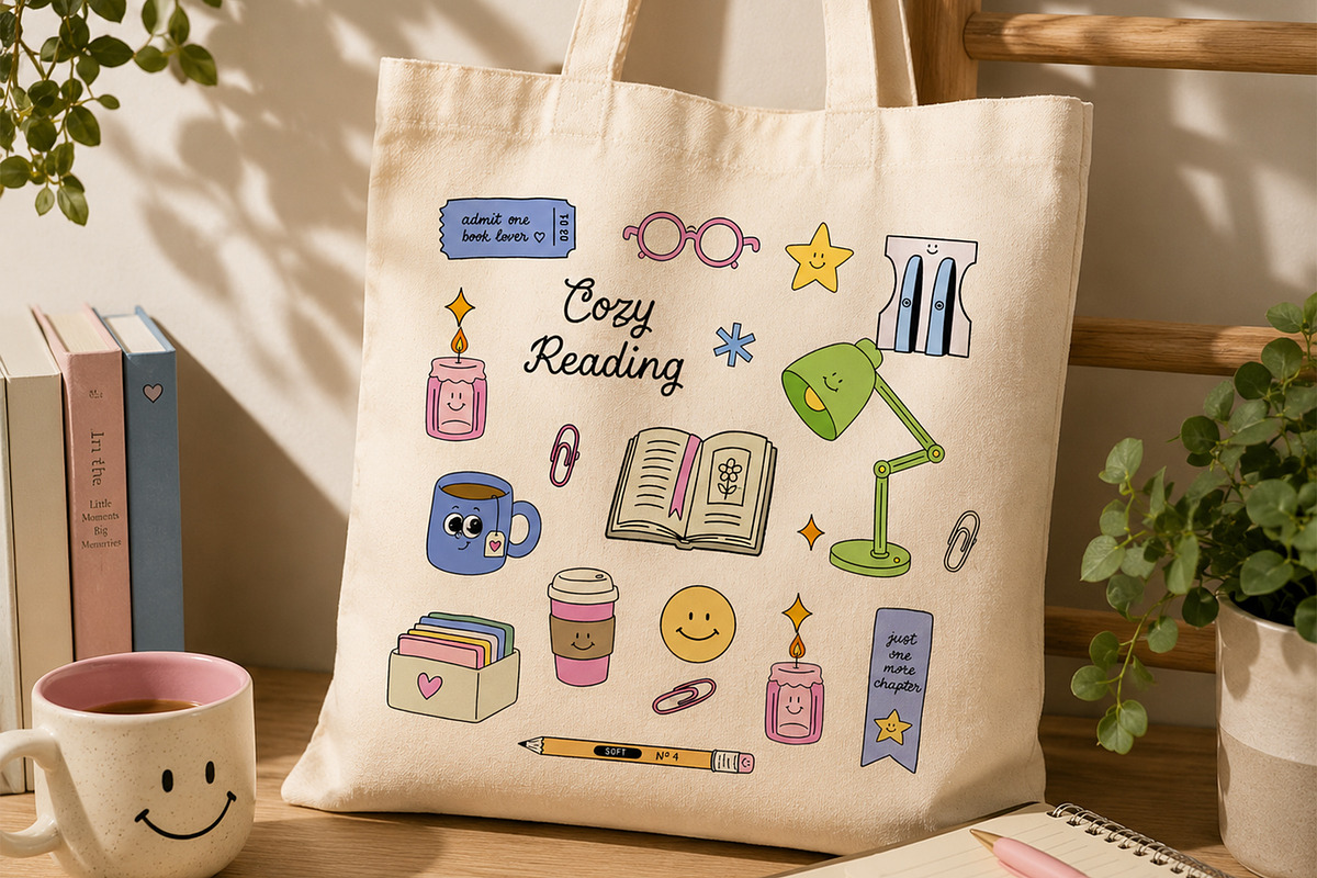 Cozy Reading Character Collection, an Education Illustration by Alina Sh (Photo 7 of 9)