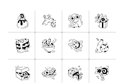 Biscuits Doodle Set, a Duotone Icon by Vectors Market (Thumbnail 11 of 12)