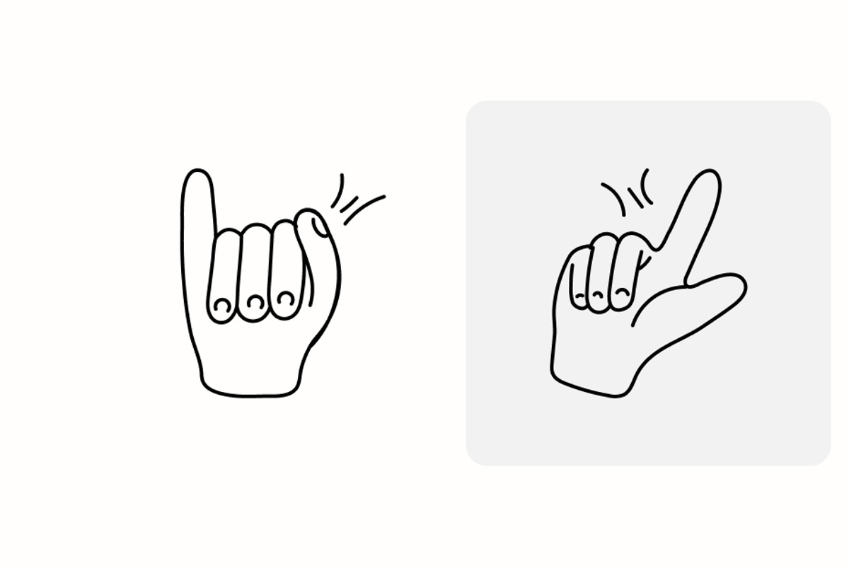 Animated Hand Icons, a Duotone Icon by Prosymbols (Photo 11 of 12)