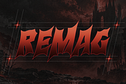 Bazhero - Action Horror Game Font, a Blackletter Font by Typia Nesia (Thumbnail 4 of 9)