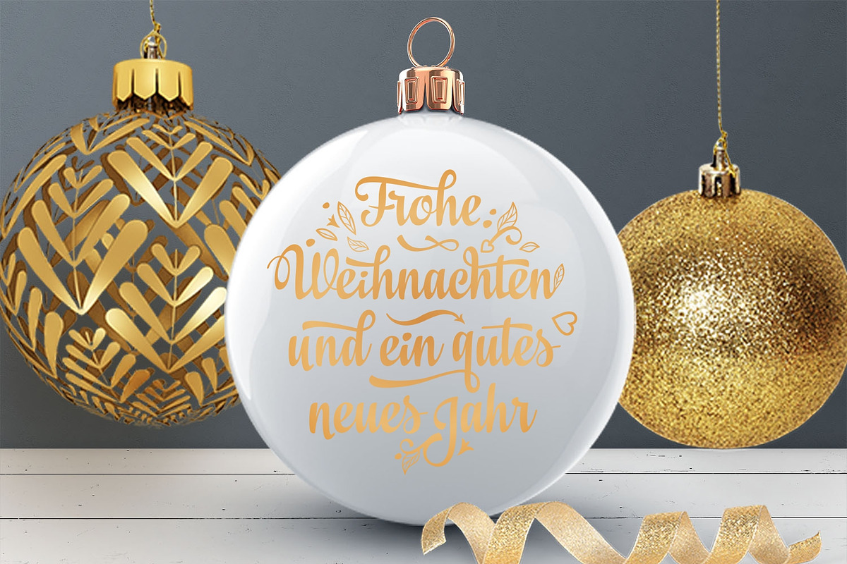 Frohe Weihnachten Christmas svg, an Object Graphic by Zoya Miller (Photo 8 of 9)