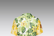 Hawaiian Short Sleeve Shirt Mockup, a Product Mockup by OneVectorStock (Thumbnail 3 of 13)