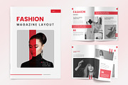 Fashion Magazine Template, a Magazine Template by graphypix (Thumbnail 1 of 9)