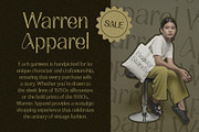Quency Vintage, a Sans Serif Font by Craft Supply Co. (Thumbnail 8 of 8)