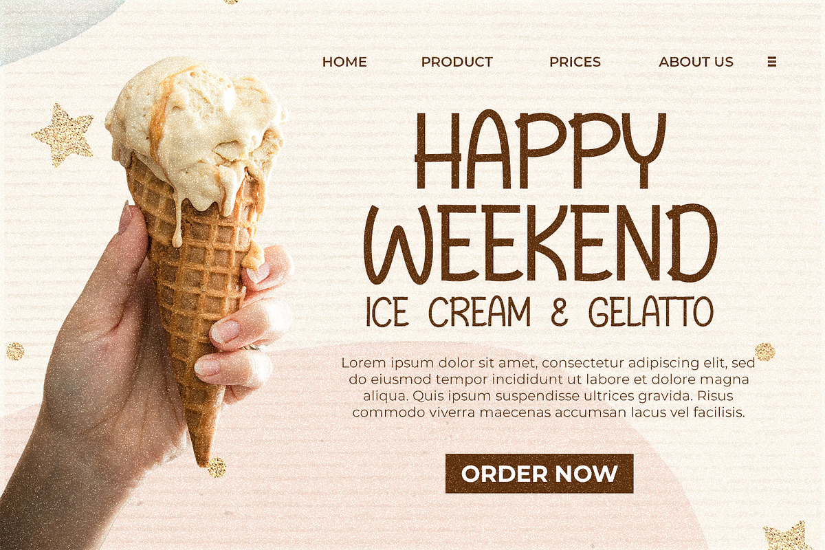 Frolla - Cute Display, a Font by Hasbi Creative (Photo 2 of 8)