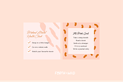 Feminine Boho Instagram Templates, a Social Media Template by Forth and Wild (Thumbnail 8 of 9)