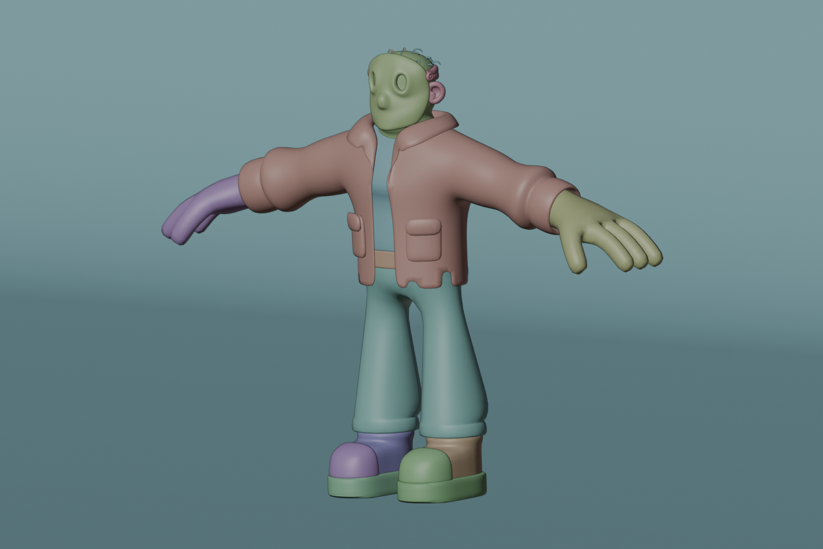 Halloween 3D Character Pack 02, a Characters & Person 3D Model by Dudukbersama (Photo 4 of 5)
