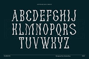 Floreste - Modern Wavy Serif, a Serif Font by Krakenbox Studio (Thumbnail 13 of 18)