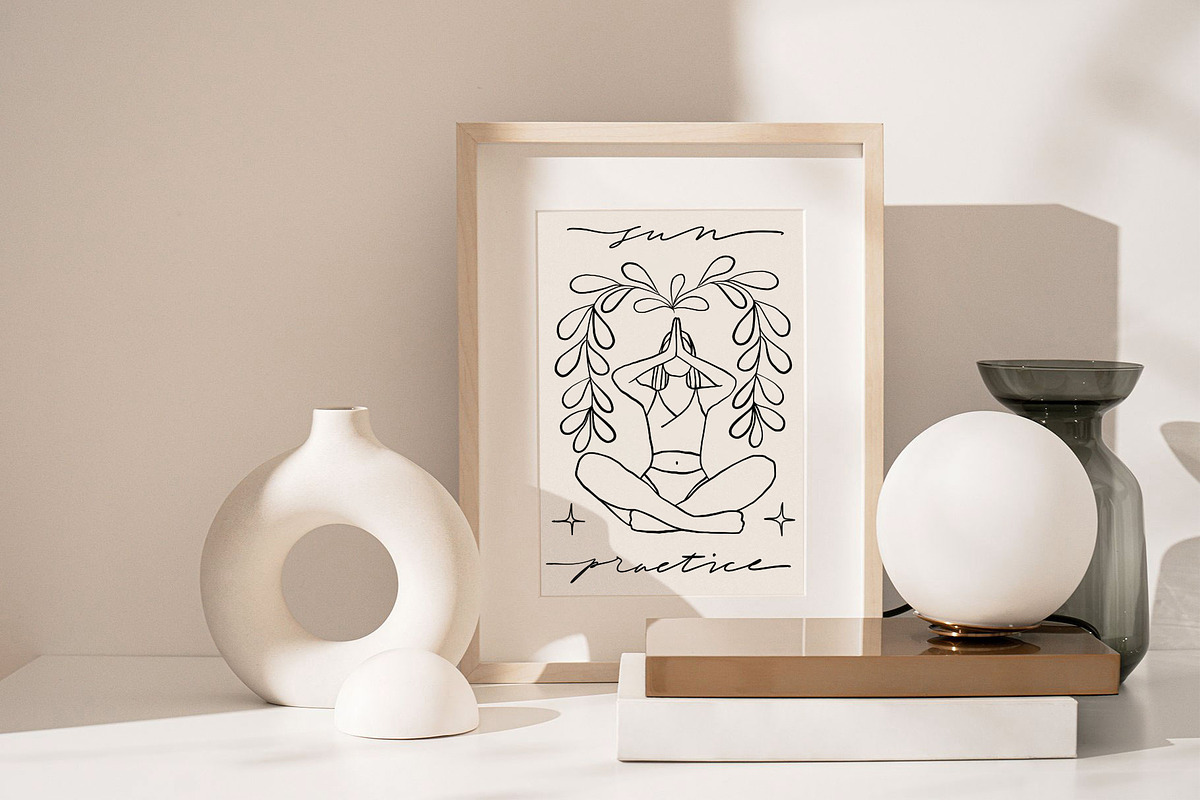 Modern Wall Art Posters Bundle, a Graphic by Ayya Studio (Photo 64 of 94)