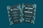 Elegance Wedding Invitation Template, an Invitation Template by iDoodle Studio (Thumbnail 3 of 4)