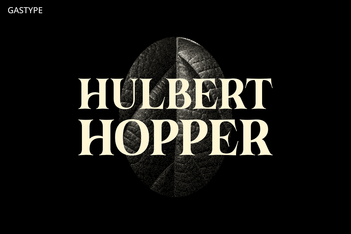 Hulbert Hopper Display, a Serif Font by Glyphofik x GudPap (Photo 1 of 9)