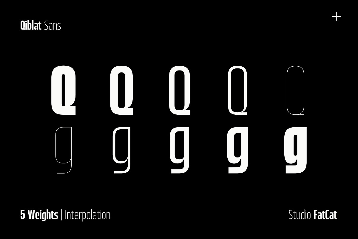 Qiblat Sans Modern Vintage Logo Font, a Sans Serif Font by Andika Fez (Photo 2 of 10)