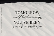 HauteCouture Handwritten Script Font, a Script Font by Mila Garret (Thumbnail 17 of 23)