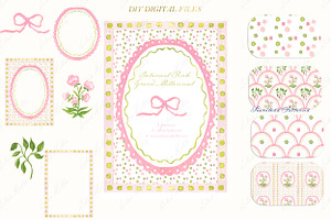 Grand Millennial Botanical Pink DIY