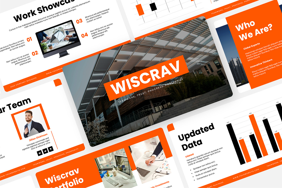 Business Keynote Presentation Design, a Presentation Template by Kren Studio (Photo 2 of 8)