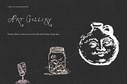 Art Gallery Clipart, Museum Ink Set, an Object Illustration by The October Creative (Thumbnail 13 of 13)