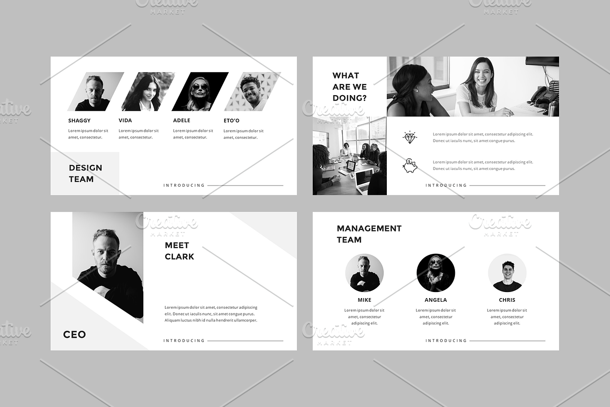 MONOCROM - Powerpoint Template, a Presentation Template by Pixelz Studio (Photo 9 of 10)