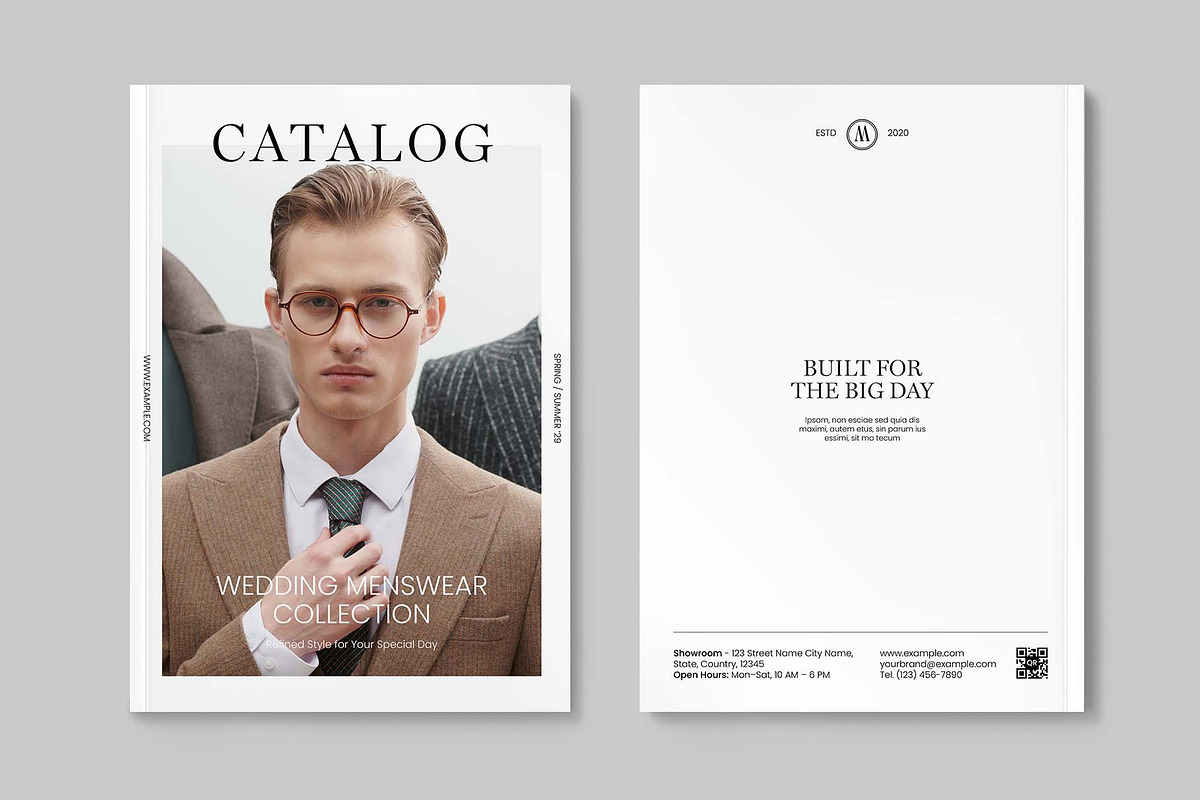 Menswear Catalog Template, a Brochure Template by BrandPacks (Photo 4 of 5)