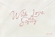 The Quietude Poetic Romantic Script, a Script Font by AnMark (Thumbnail 7 of 13)