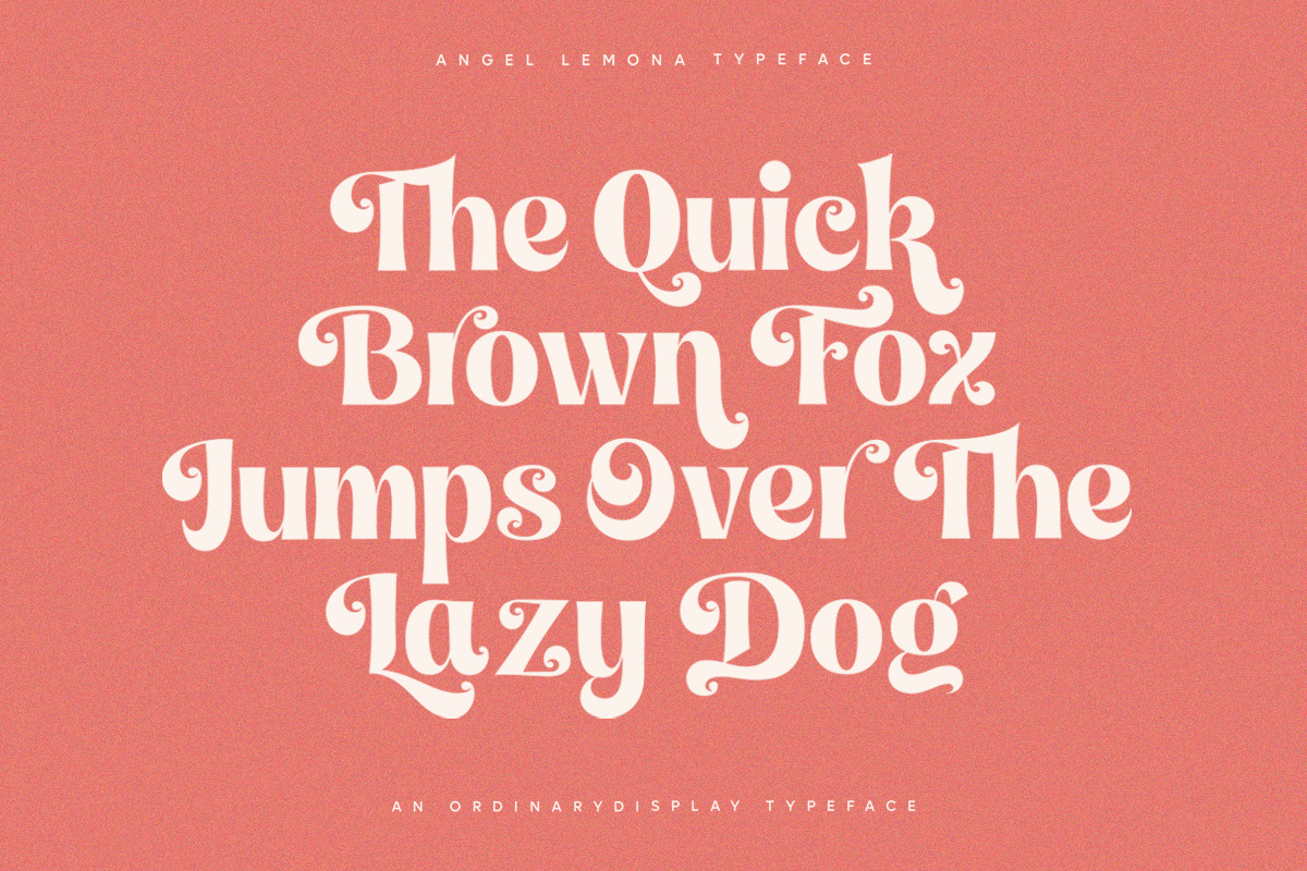 Angel Lemona | Ordinary Display, a Serif Font by Pentagonistudio (Photo 8 of 10)